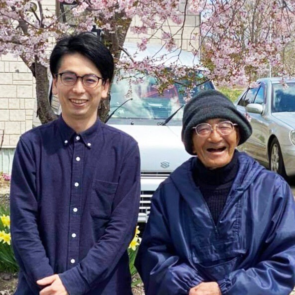 木村秋則氏と店長川代