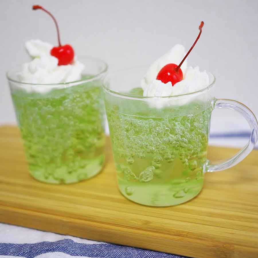クリームソーダゼリー